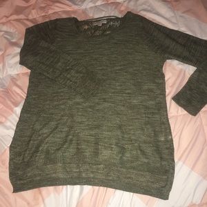 Dark Green Knit Sweater